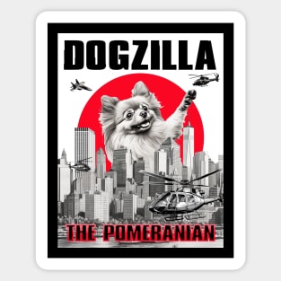 Dogzilla: The Pomeranian Sticker